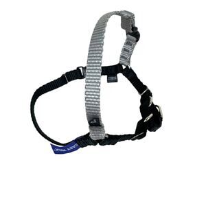 Premier Easy Walk Premier Black Gray Silver Adjustable Dog Harness‎ Size Small